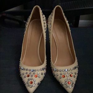 Isabel Marant Leather Embellished Pumps